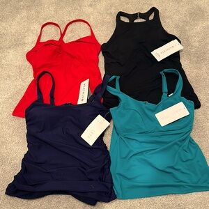 Athleta Tankini Swim Tops Size 34BC  NWT